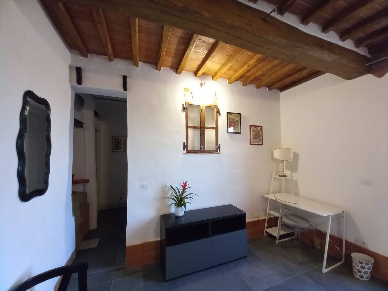 Interior of a compliant garage conversion